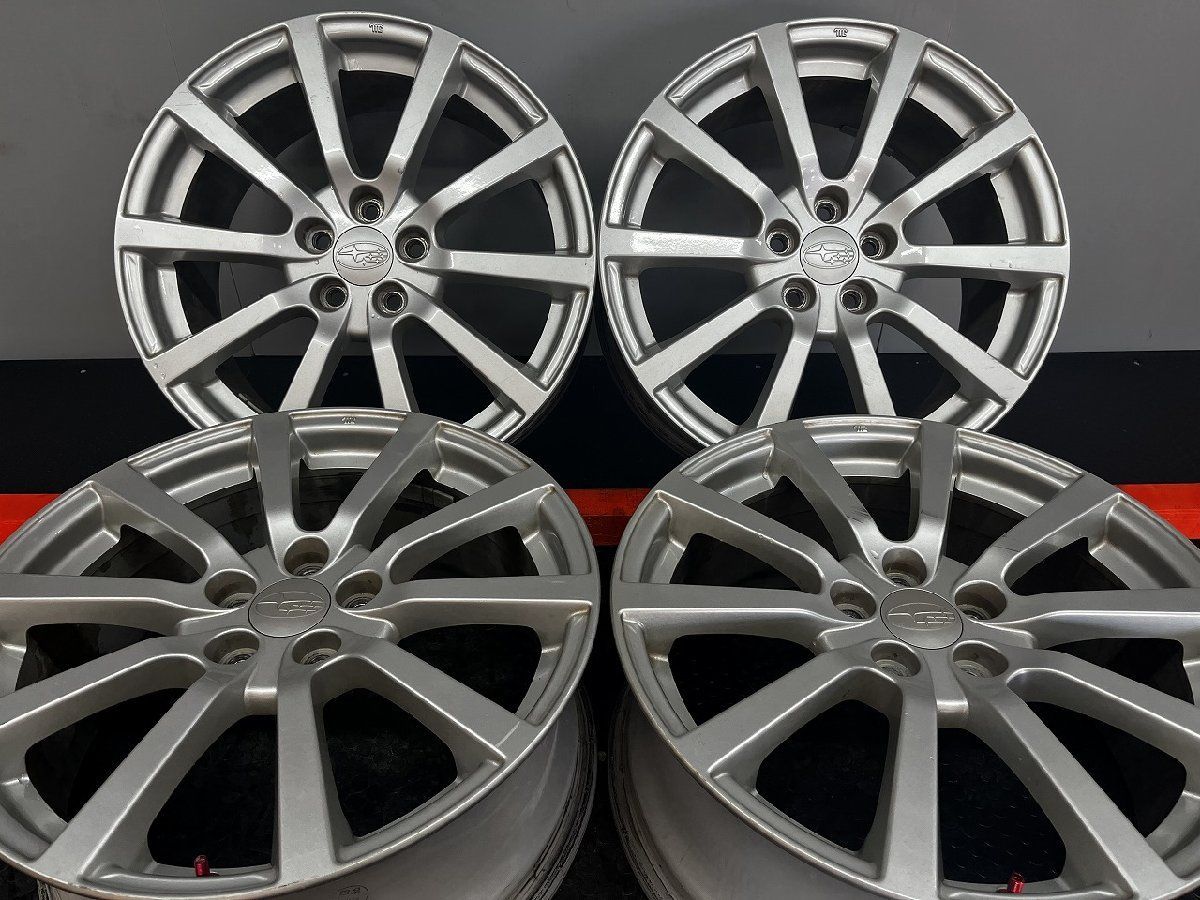 スバル レガシィ BR9 純正ホイール 17インチ 4本 7.5J5HPCD100+ スバル レガシィ BR9 純正ホイール 17インチ 4本 7.5J5HPCD100+