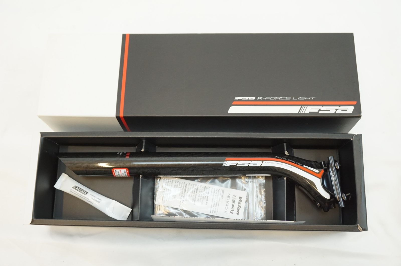 FSA 「エフエスエー」 K-FORCE カーボン φ31.6 350mm シートポスト