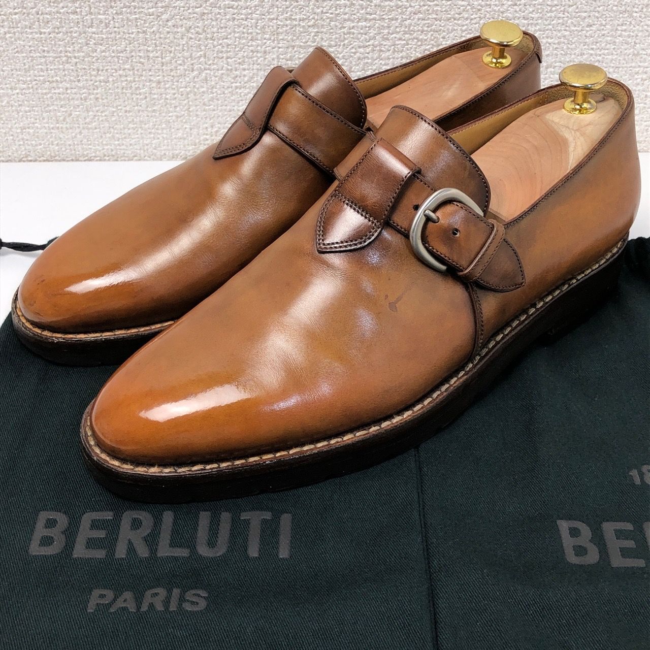 ベルルッティ　シングルモンク 楽天市場】【中古】ベルルッティ Berluti シングルモンク