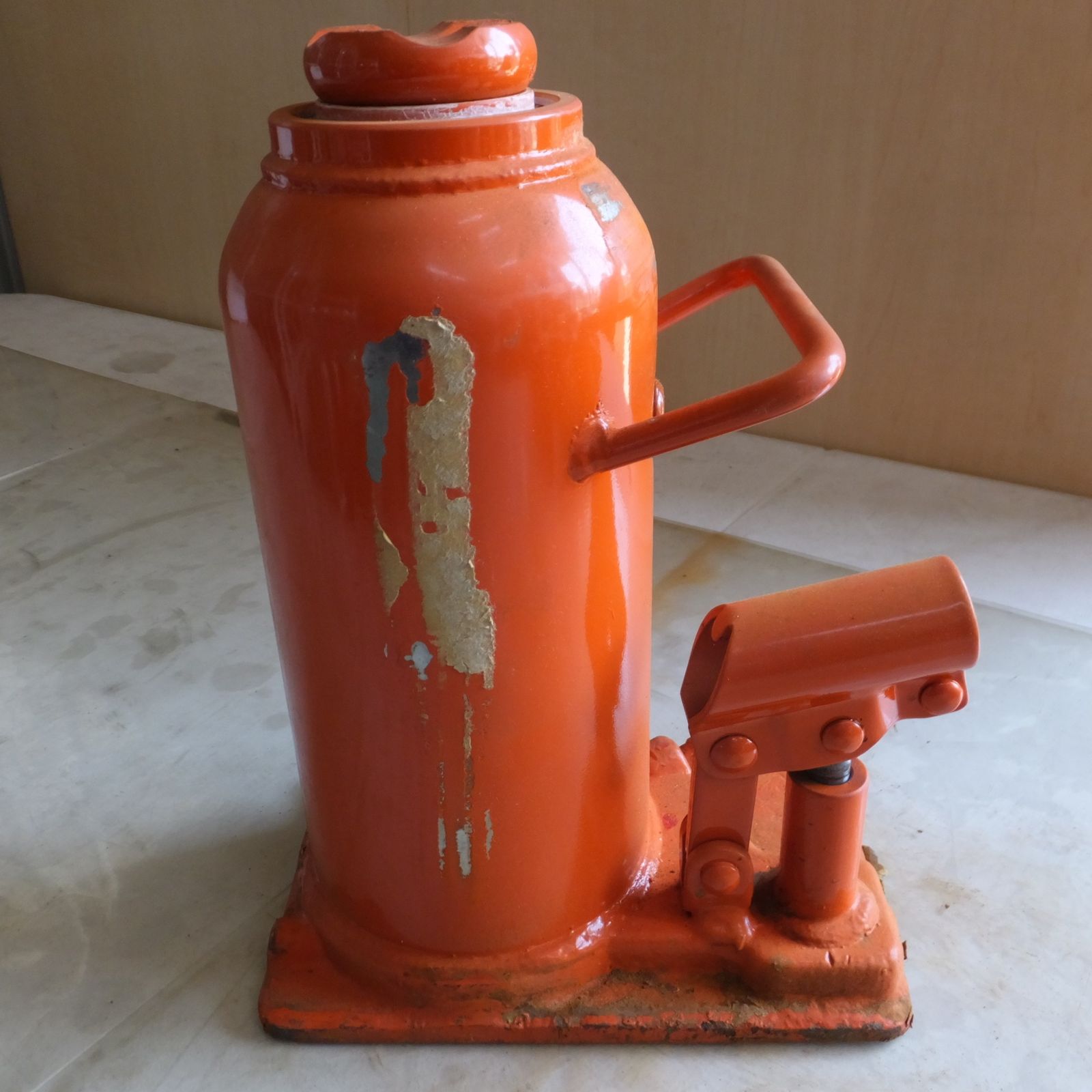 ◆マサダ 油圧ジャッキ MHK-15N 工具 15ton 15トン 15TON 15000kg 油圧式 オイル だるま ダルマ 点検 整備 車載 自動車 2 ◆