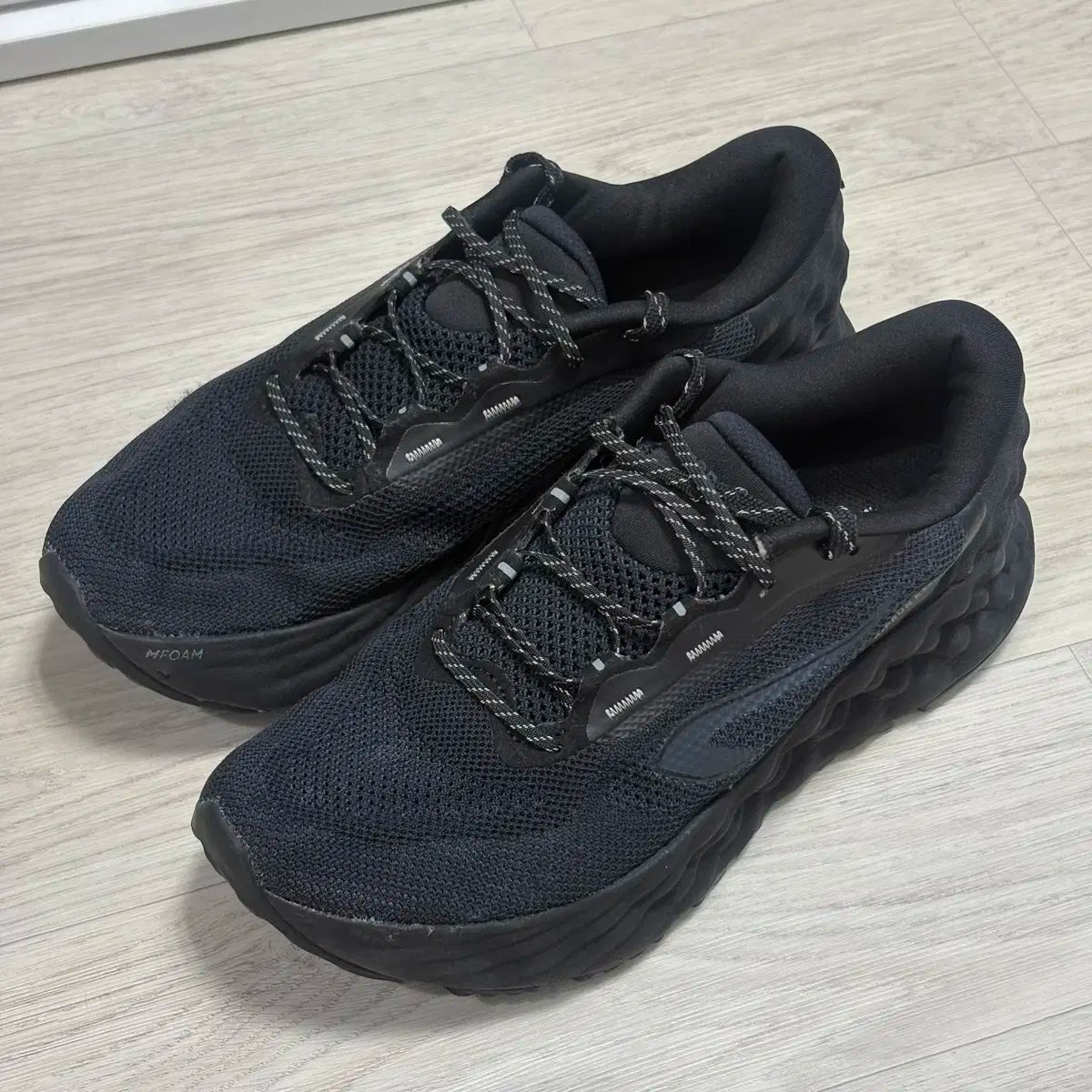 255 十種競技 KS900 2 クッション ランニングシューズ 黒