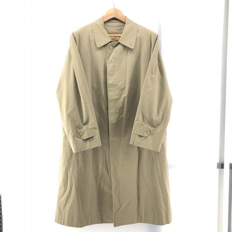 中古】BURBERRY 90s ステンカラーコート ウールライナー付 サイズ不明