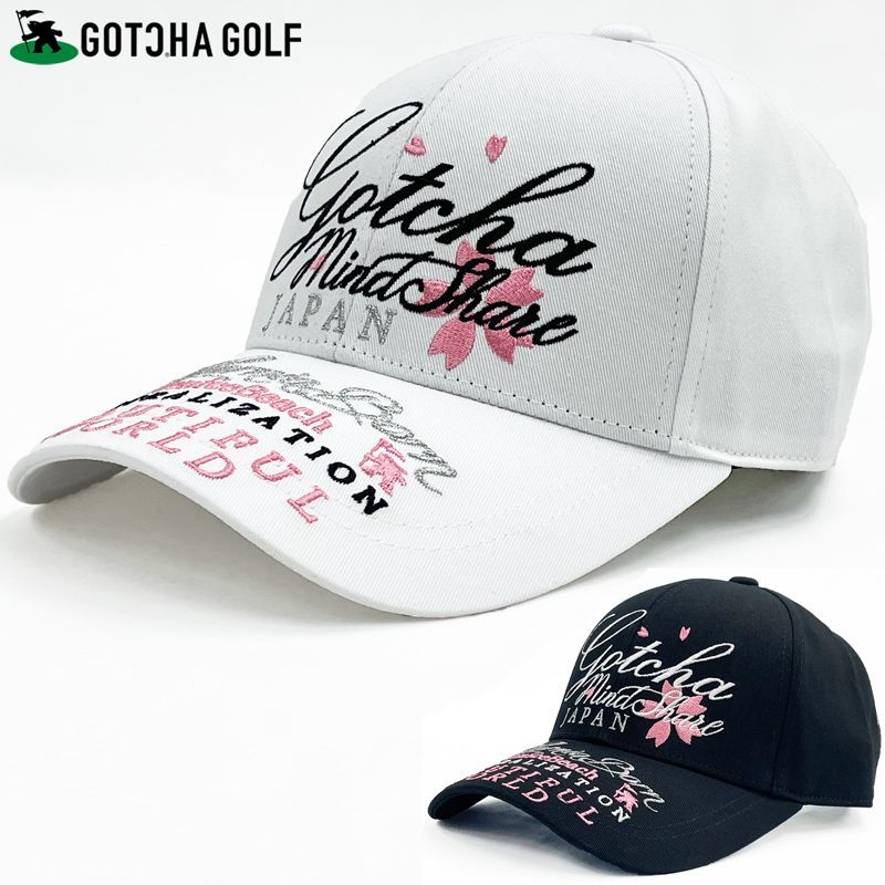 カラー選択可】 GOTCHA GOLF ガッチャゴルフ 2025 キャップ 抗菌