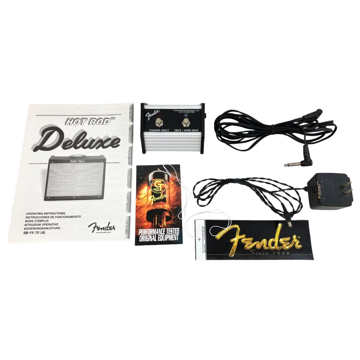 FENDER 【動作保証】Fender Hot Rod Deluxe 真空管 ギターアンプ コンボ エメラルドグリーン 音響機器  K8948025