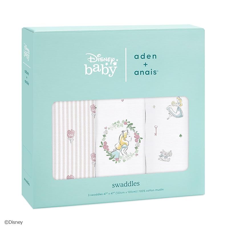 エイデンアンドアネイ おくるみ ASWC30011DI Alice in Wonderland ベビー