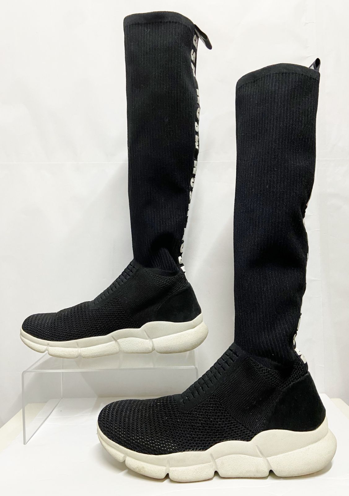 MSGM エムエスジーエム ロングソックススニーカー シューズ 靴