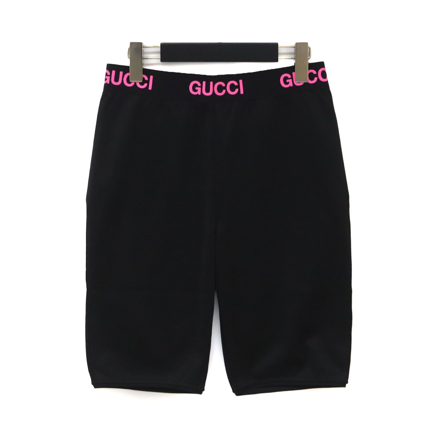 GUCCI グッチ パンツ ブラック 黒 サイズ M | ロゴ バイカー ショーツ | BIKER Shorts 688421 | ショートパンツ | ボトムス | イタリア製 レディース