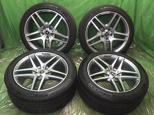 【中古】A2224010000 W222AMG純正 19インチ ミシュラン/コンチネンタル