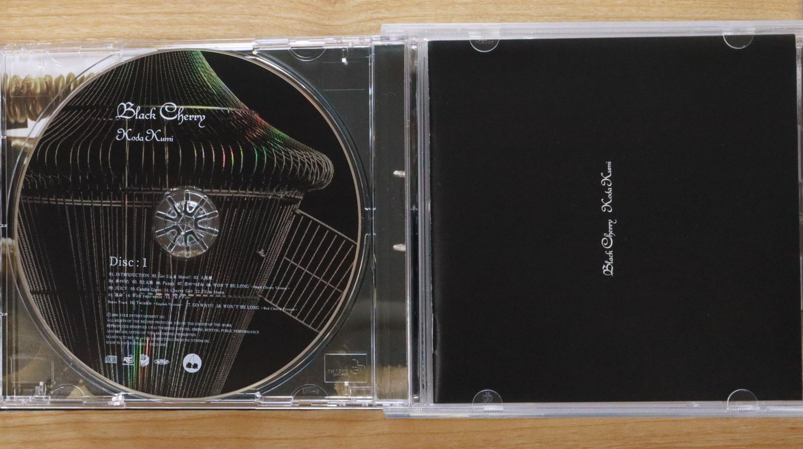 国内盤CD☆倖田來未/Kumi Koda□ Black Cherry (DVD付