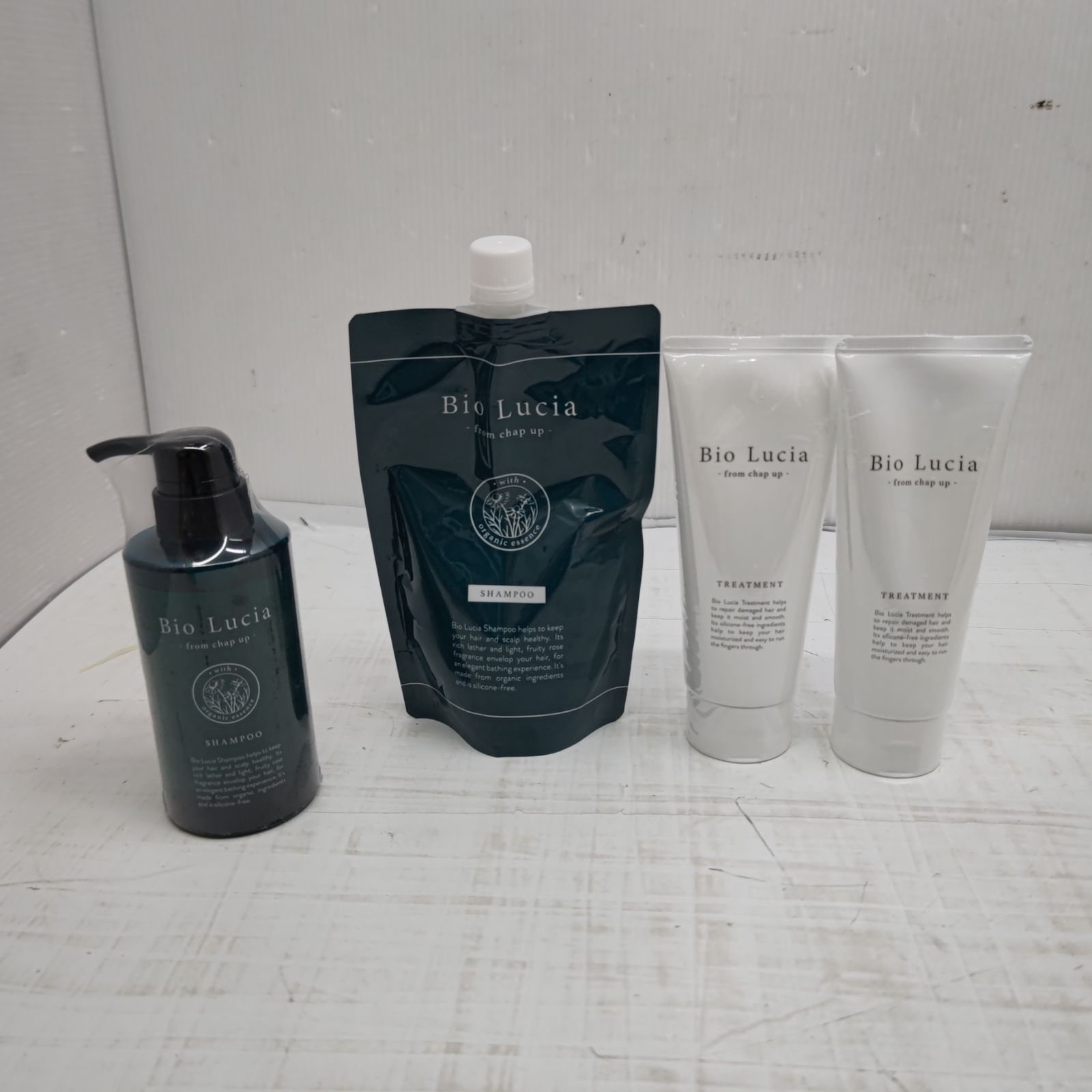 Bio Lucia【ビオルチア トリートメント】4本セット ビオルチア