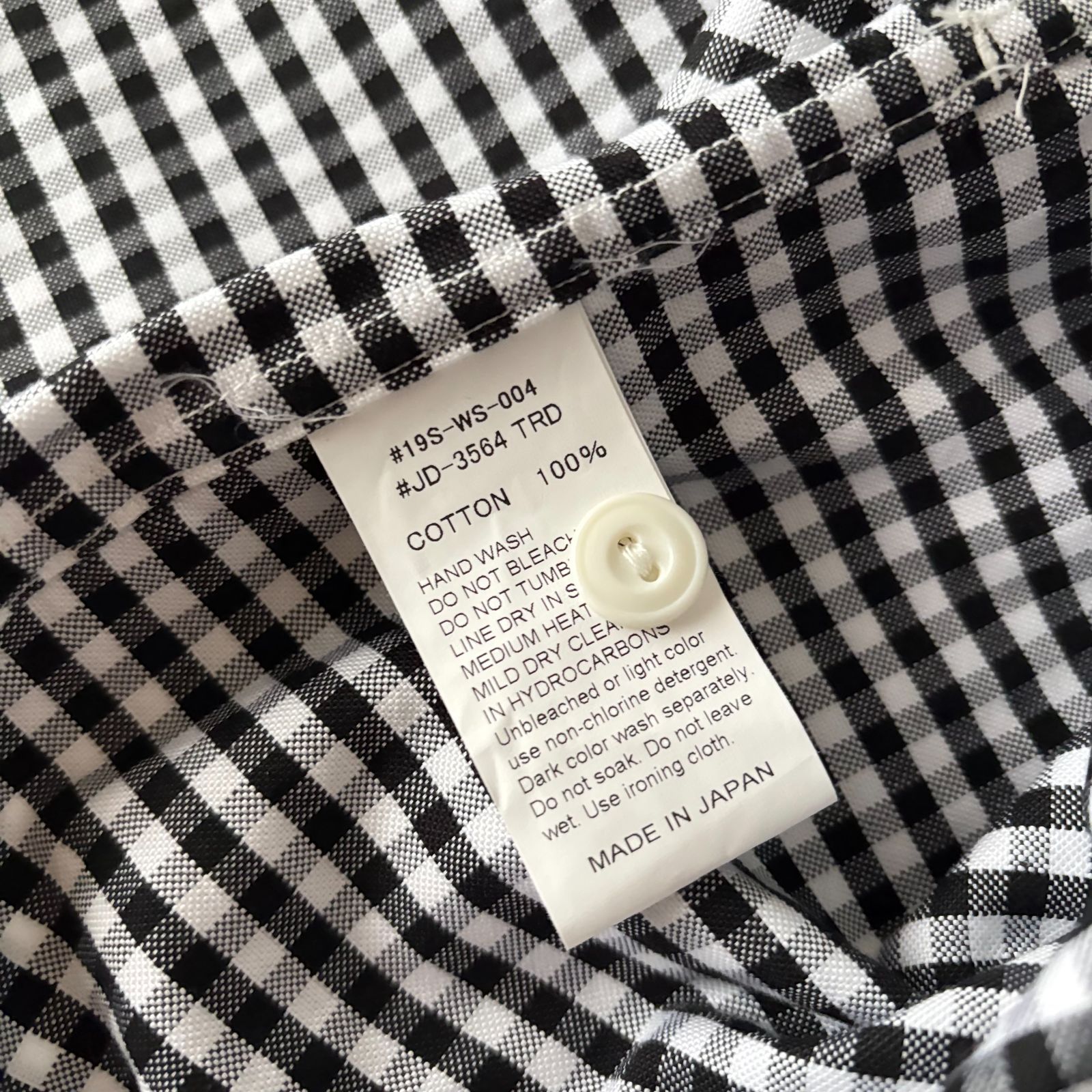 極美品 / DANTON ダントン / 長袖 ショールカラー プルオーバーシャツ 