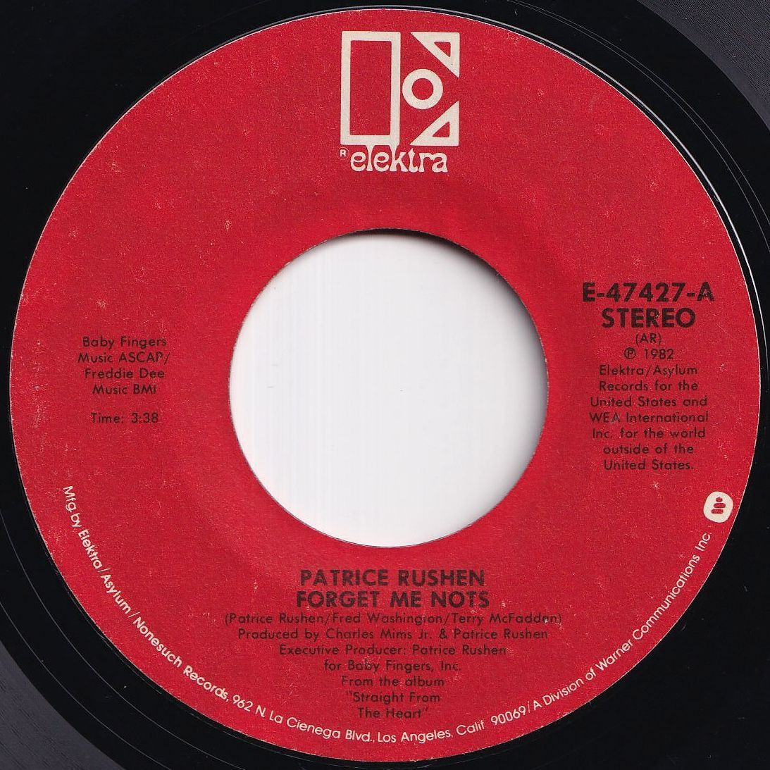 PATRICE RUSHEN / フリーソウル大名盤 LP Obi 帯付 Patrice Rushen Forget Me Nots / (She Will) Take You Down To