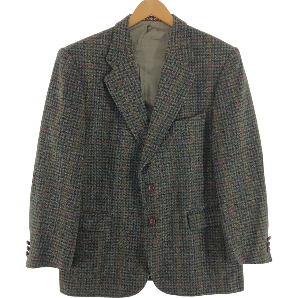 メンズ ⭐️美品⭐️GLENOVER ハリスツイードツイード テーラード