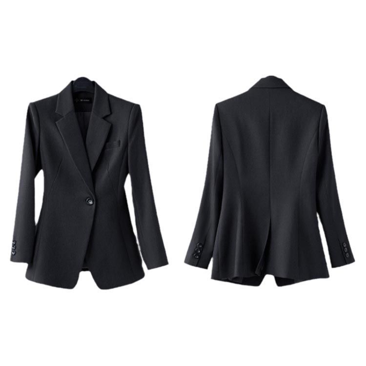 ビジネススーツ スリム シングルボタン スーツ ママスーツ 細身 卒業式 リクルートスーツ セレモニースーツ 入学式 きれいめ ロングジャケット スーツ おしゃれ 1つ釦 母親 卒園式 入園式 夏 cjfj145112 GULLKHAN_COM