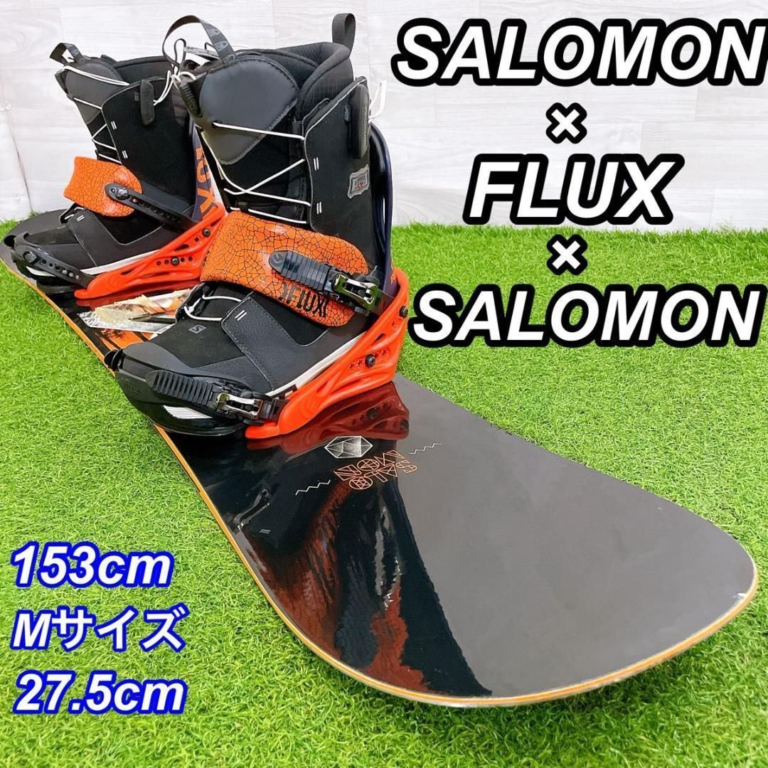 即乗り SALOMON サロモン FLUX フラックス スノーボード 3点セット - メルカリ