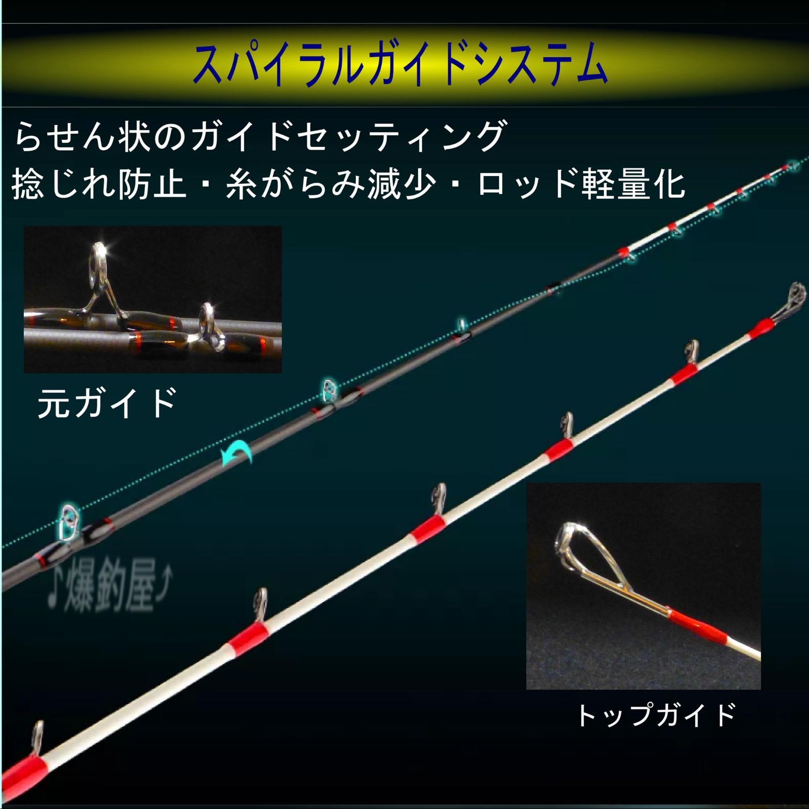 ジギングタイラバ　ライトジギング　イカメタル　ロッド　カーボンソリッド　　40〜120g