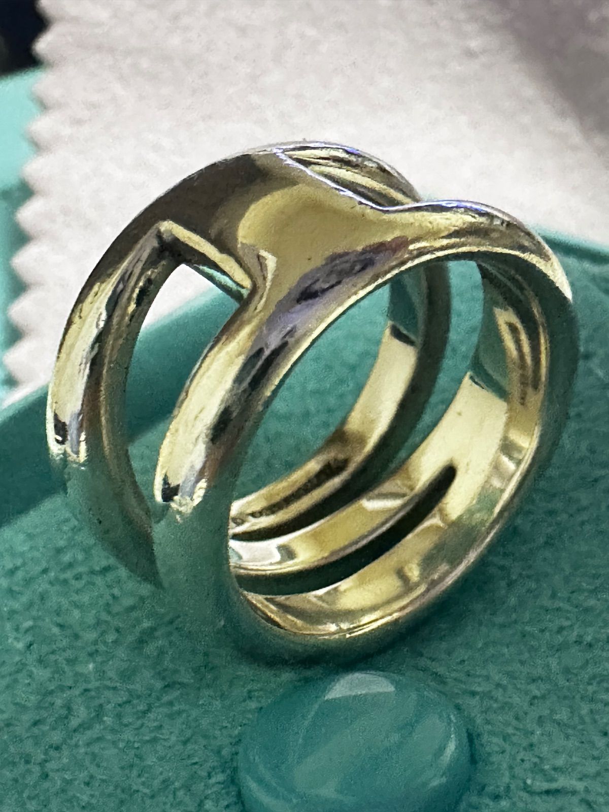 TIFFANY＆Co. ティファニー リング ダイアゴナ 希少廃盤商品 約9
