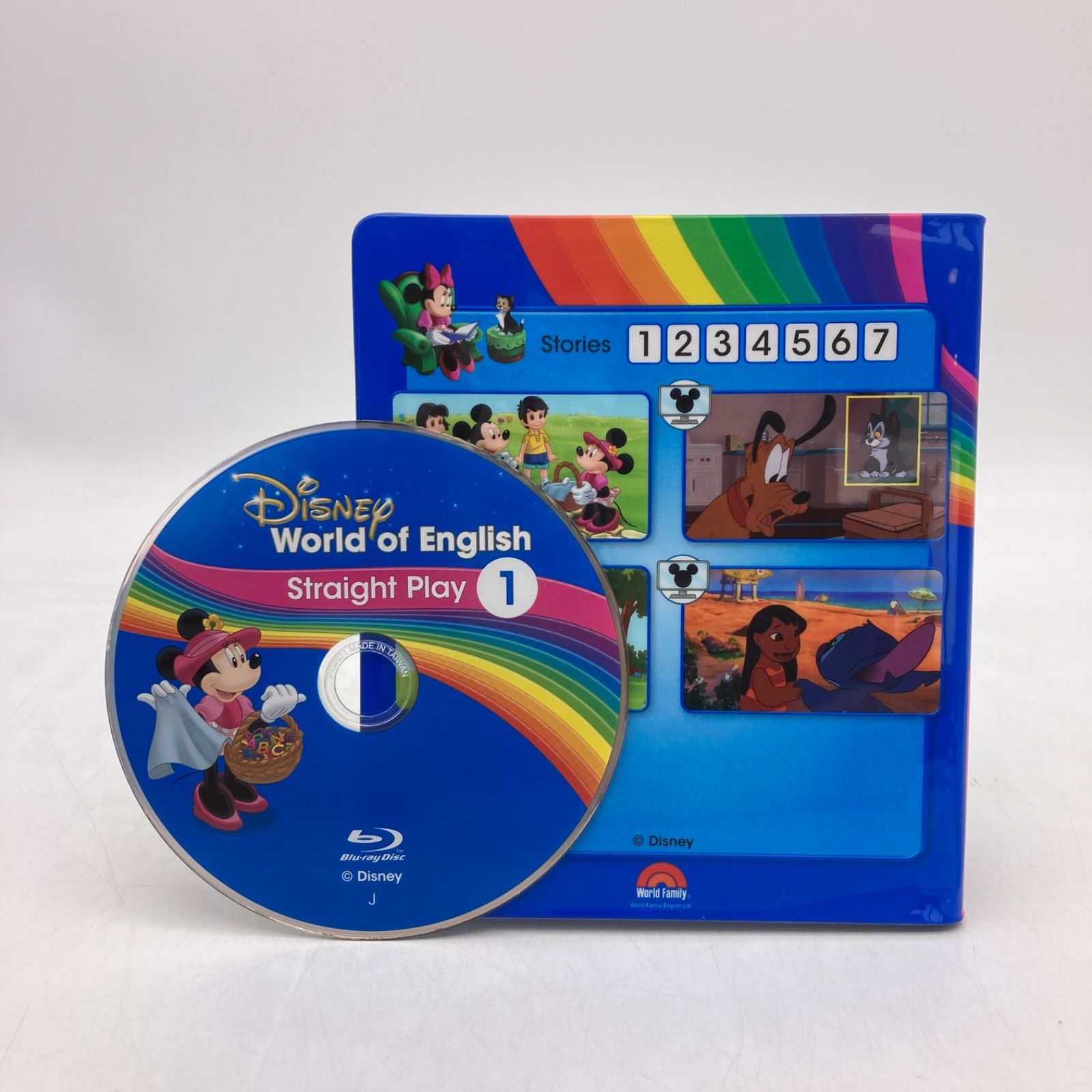 ストレートプレイブルーレイ　最新　ディズニー英語システム　DWE　300905 ストレートプレイ ブルーレイ 最新 ディズニー英語システム DWE 904905