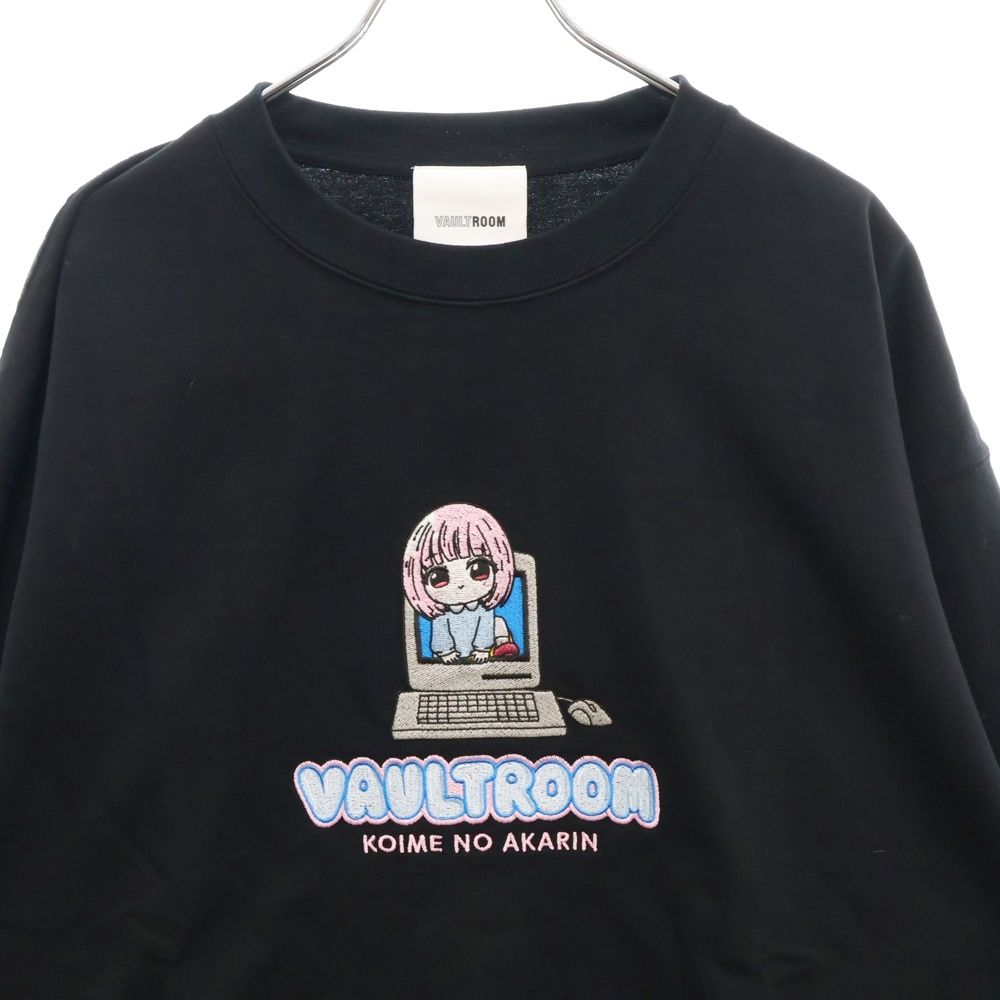 VAULTROOM (ボルトルーム) × AKARIN BIG L/S TEE フロント刺繍