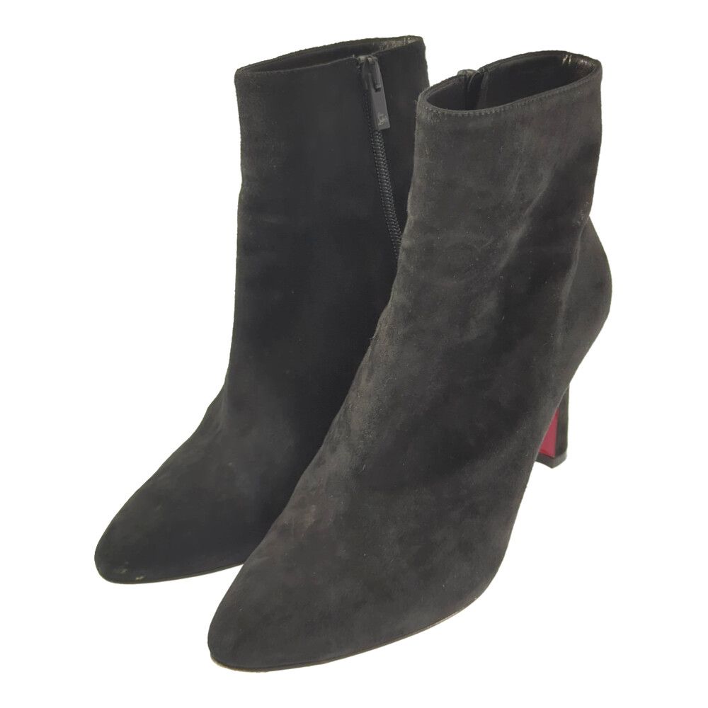 Christian Louboutin クリスチャンルブタン スエード ヒール ショート 