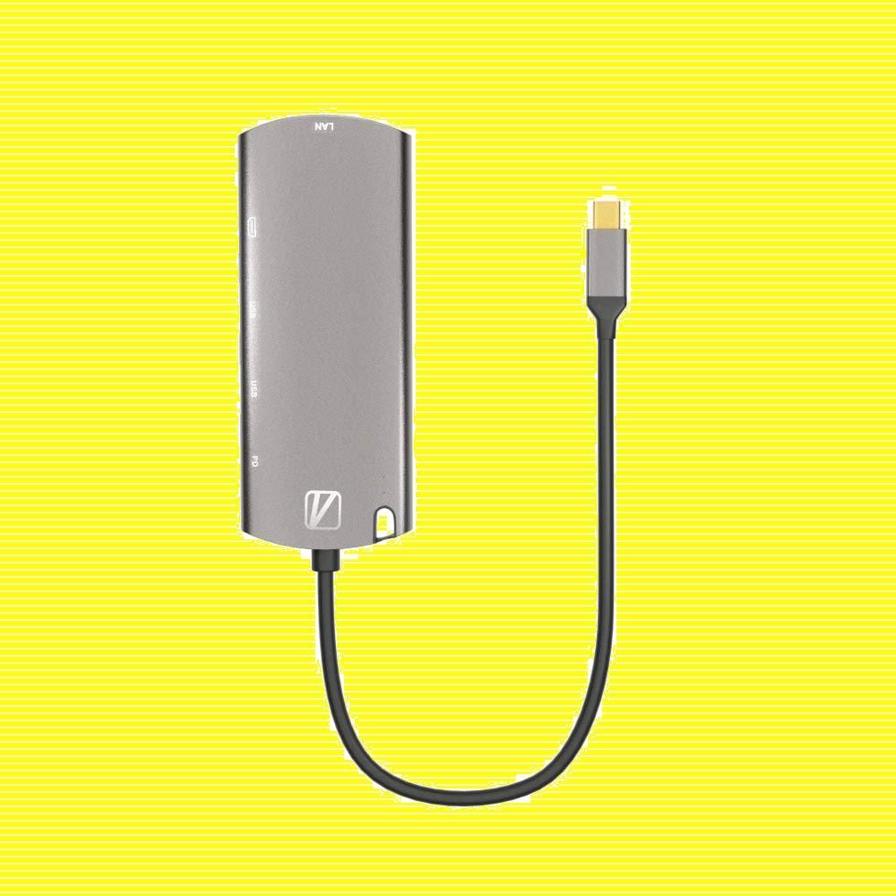 WindowsとMac両対応 M2COMBO M.2SSDケース 60Wまで 超複合体部隊 PowerDelivery USB3.0×2ポート FIVE LAN GigaBit RANGER 5in1 多機能マルチアダプタ 通常パッケージモデル TypeC接続