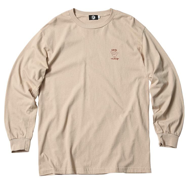 ロングスリーブTEE ロンT IPD アイピーディー SHAKA EVERY DAY L/S TEE