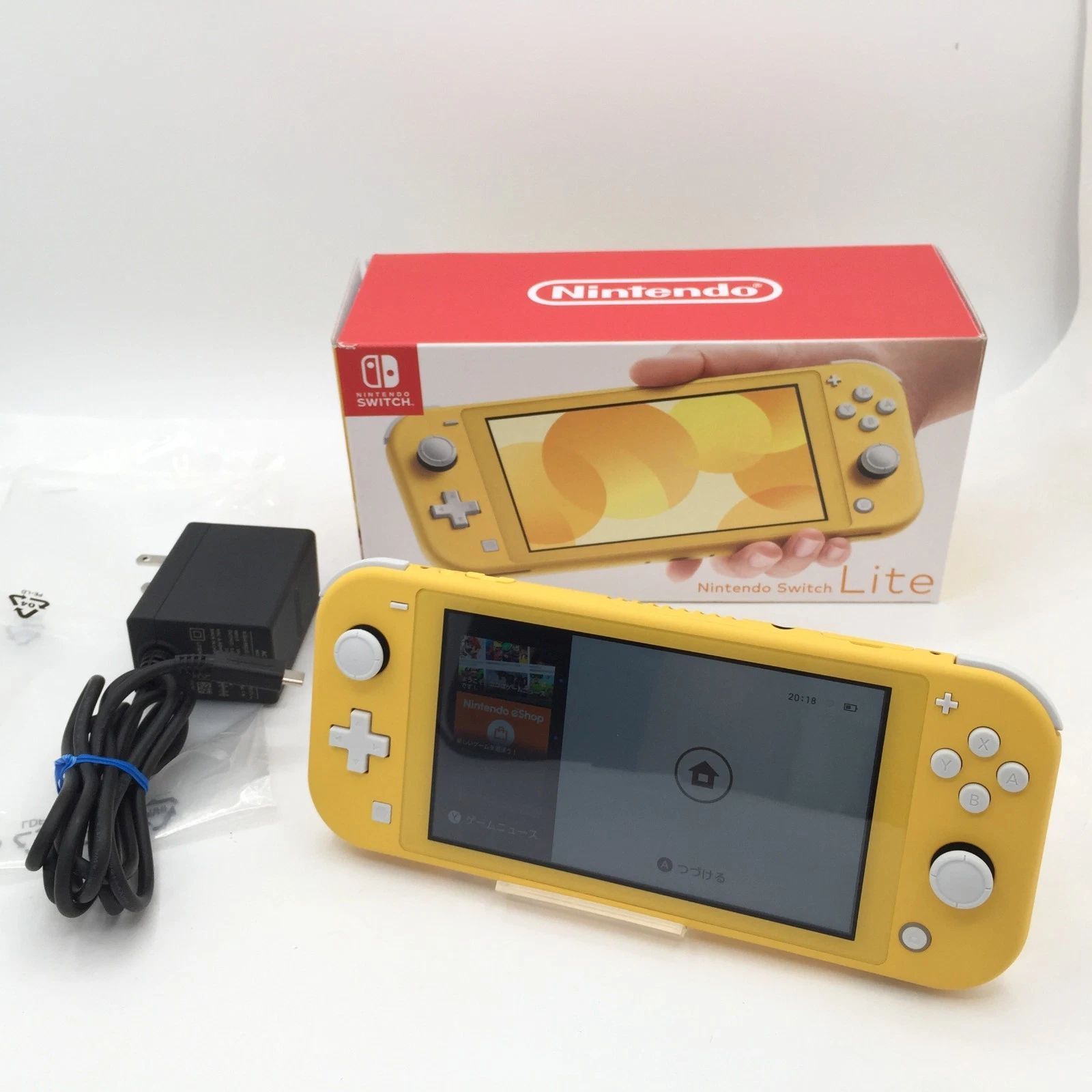 Nintendo Switch Nintendo switch lite イエロー 箱・アダプター付き