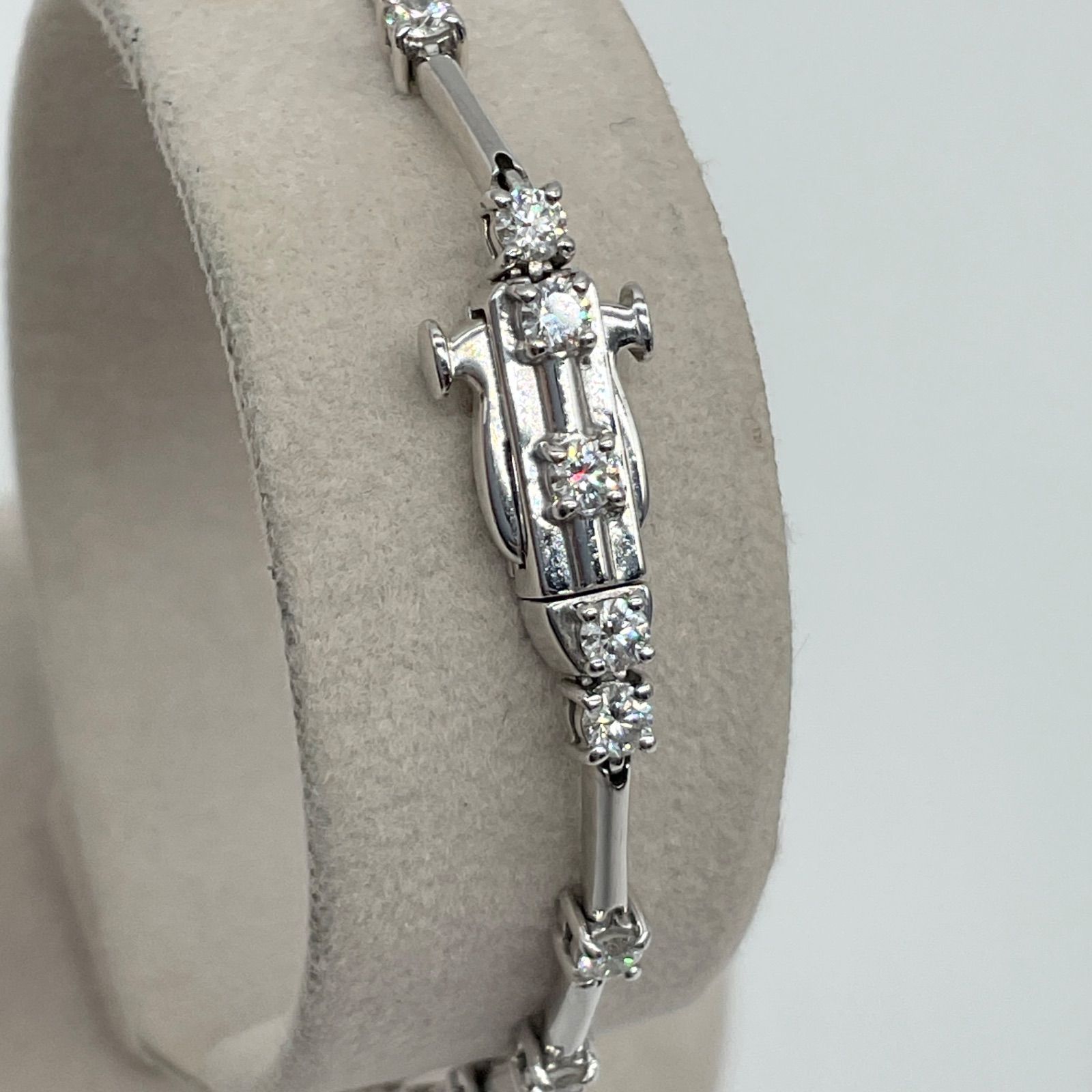 TASAKI タサキ ブレスレット ダイヤモンド 1.00ct K18WG 18金 TASAKI タサキ ブレスレット ダイヤモンド 1.00ct K18WG 18金