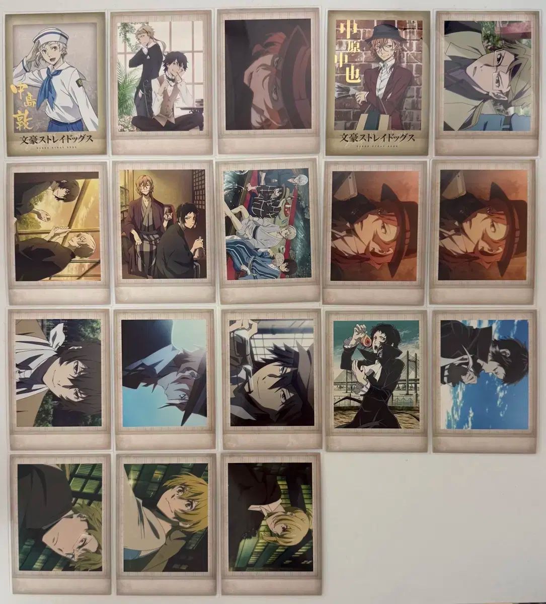 文豪ストレイドッグス イラストシート 太宰&芥川 文豪ストレイドッグス