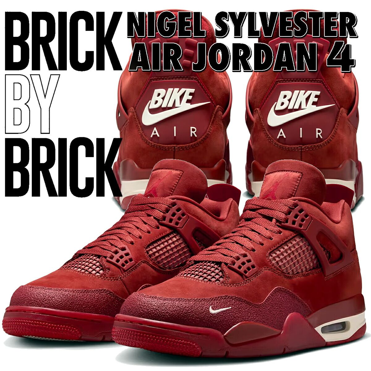 ナイキ エアジョーダン 4 レトロ OG SP ナイジェルシルベスター NIKE AIR JORDAN 4 RETRO OG SP NIGEL SYLVESTER firewood orange|sail-cinnabar hf4340-800