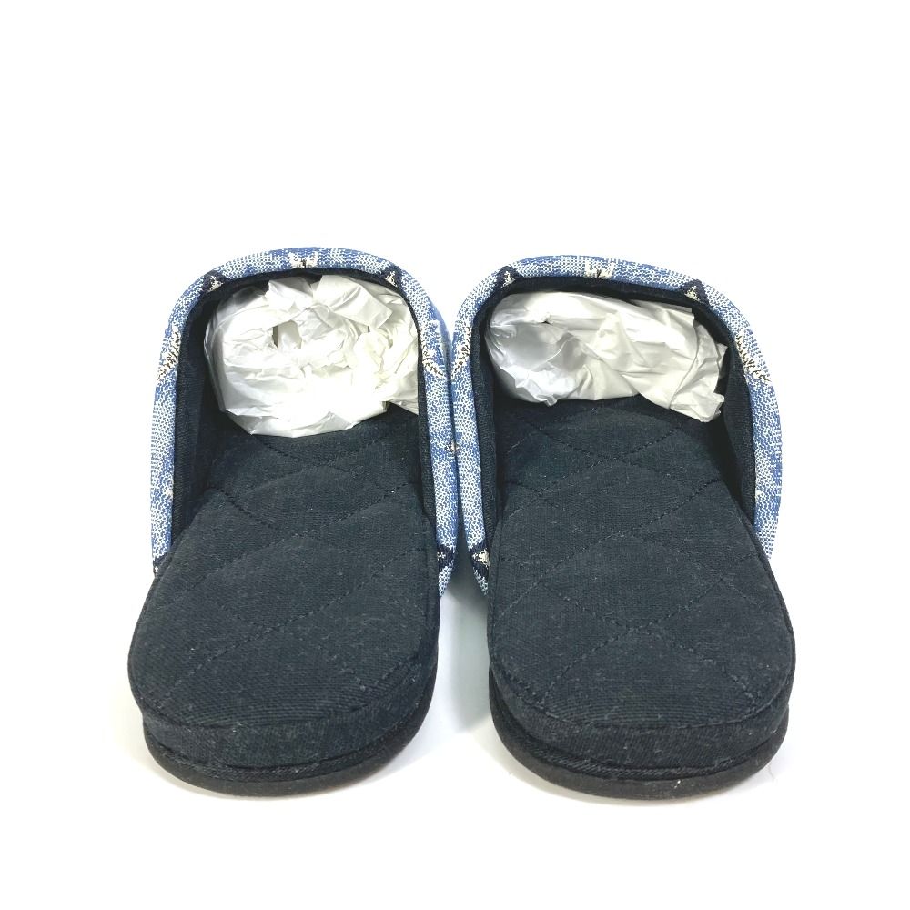 MCM エムシーエム スリッパ ロゴ ルームシューズ キャンバス