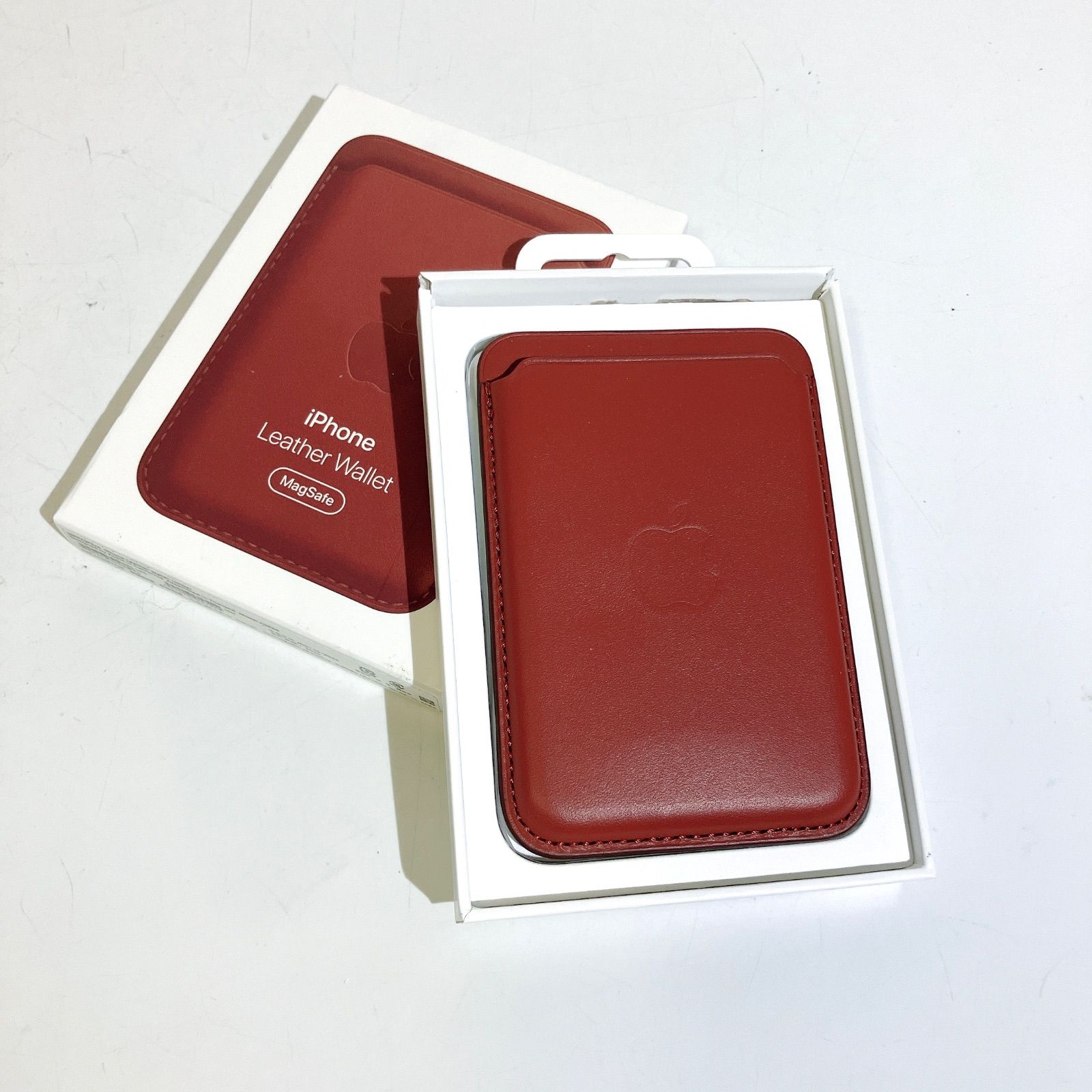 Apple純正 iPhone レザーウォレット 「探す」対応 Apple レザー