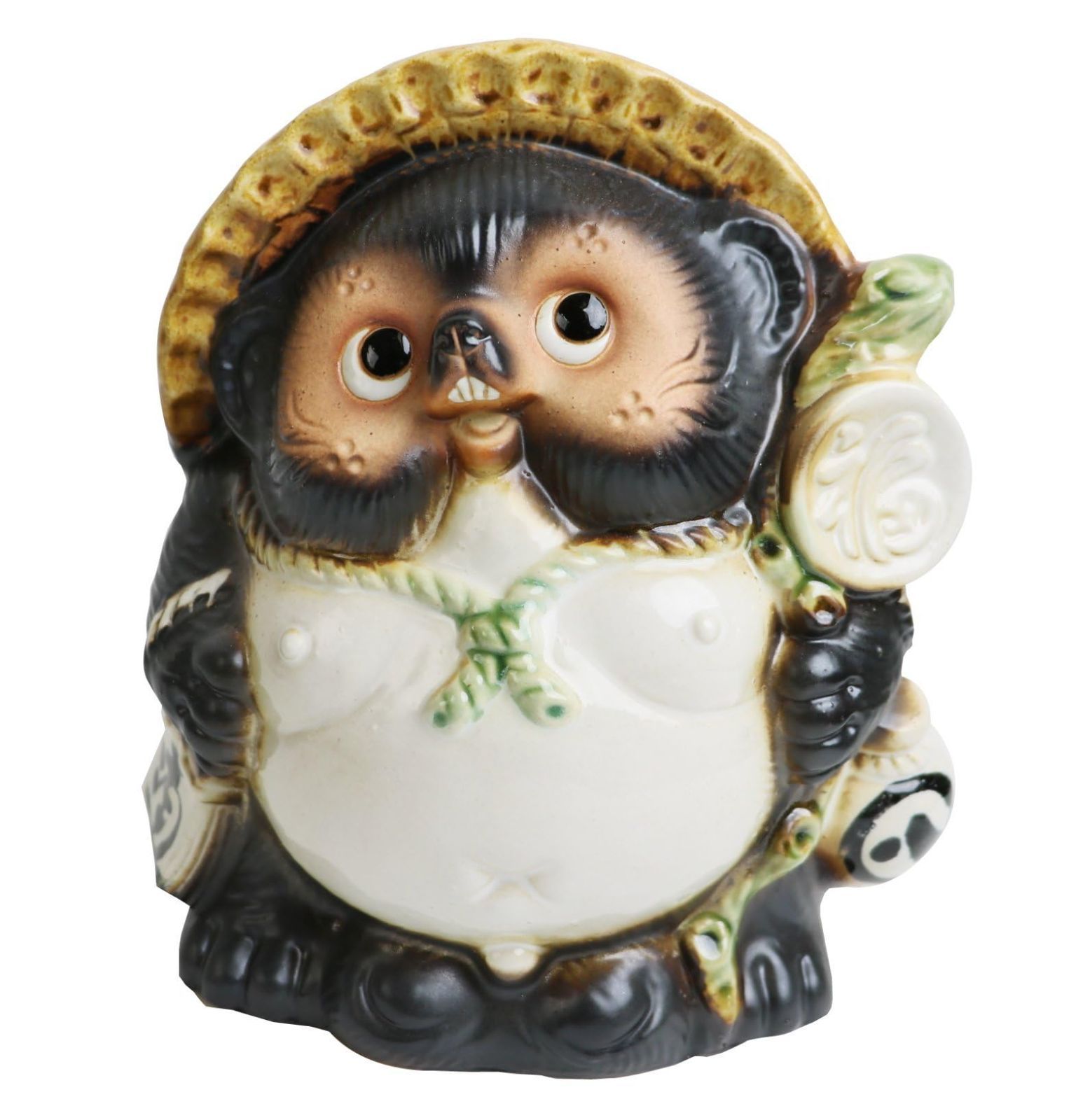 信楽焼 たぬき オス 信楽焼 7号散歩狸オス たぬき タヌキ 狸 開運 縁起物 厄除け