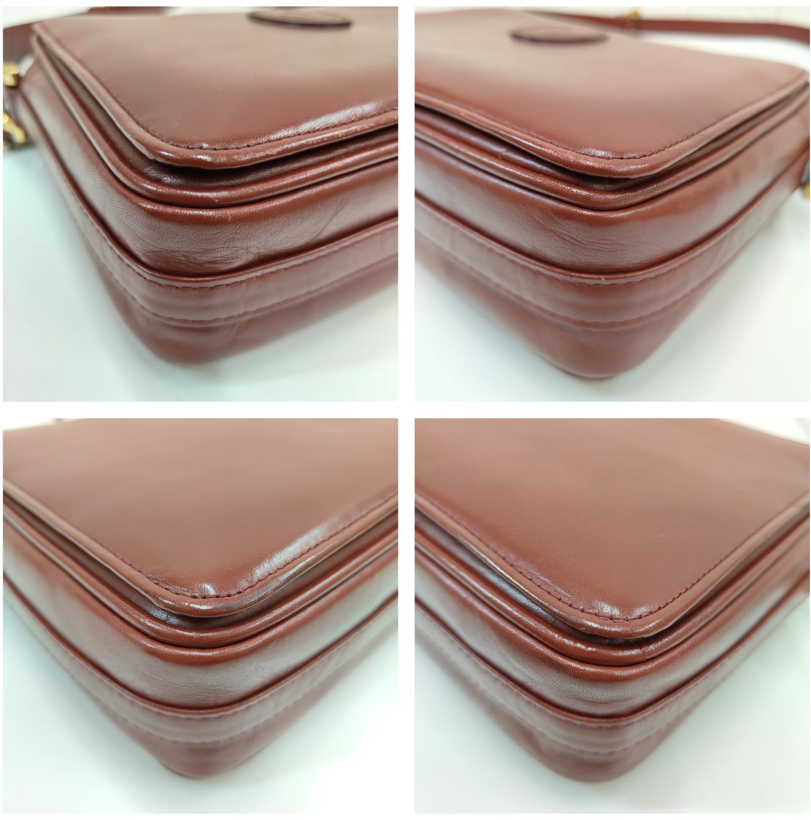 ヴィンテージ 外観美品】Cartier カルティエ ショルダーバッグ