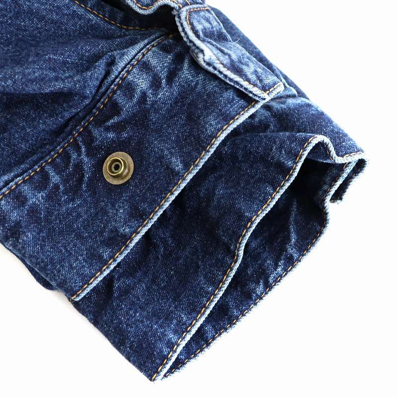 カレンテージ CURRENTAGE 23AW DENIM BLOUSON デニムブルゾン