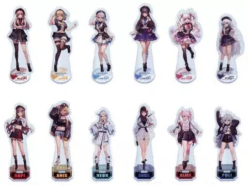 アクリルスタンド アクリルパネル 全12種セット 勝利の女神 NIKKE×ファミリーマート オリジナルアクリルスタンド