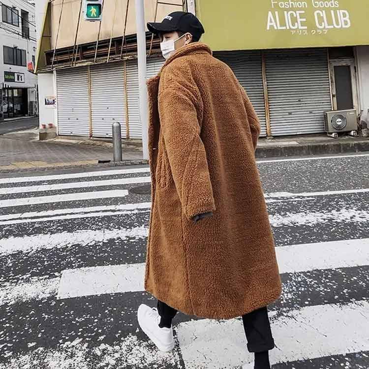 ロングコート 20代30代40代 ボアコート もこもこ フェイクファー