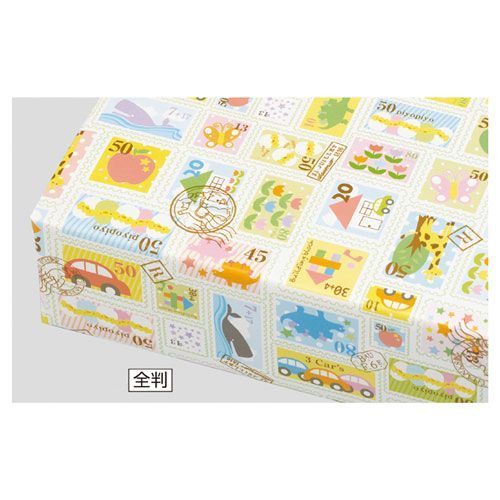 プチスタンプ 包装紙 全判 50枚 61-261-5-2