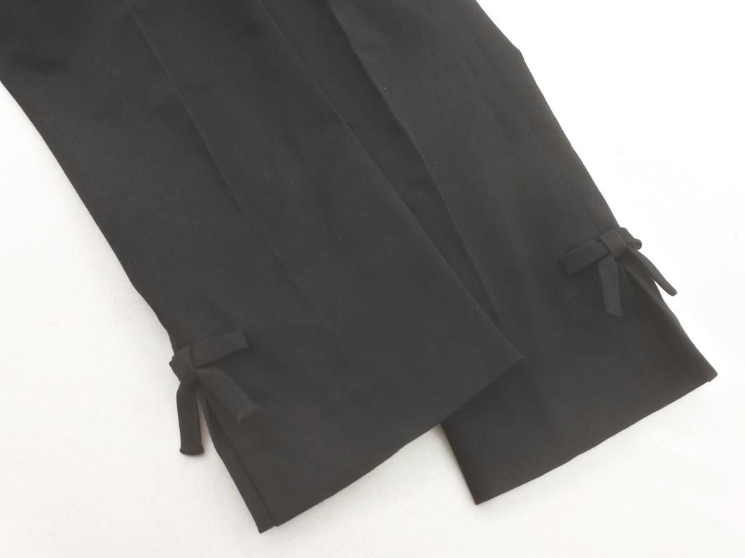 TO BE CHIC トゥービーシック リボン クロップド パンツ size36