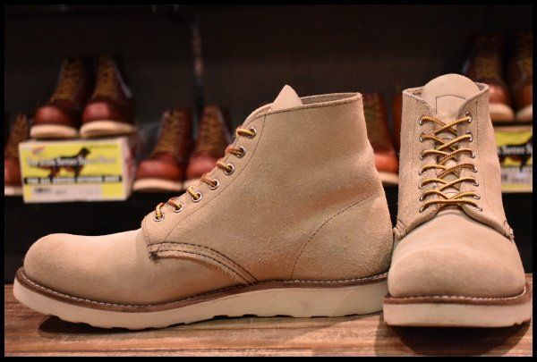 【10D 良品 11年】レッドウィング 8167 スエード アイリッシュセッター ホーソーンアビレーンラフアウト ブーツ redwing HOPESMORE【EF182】