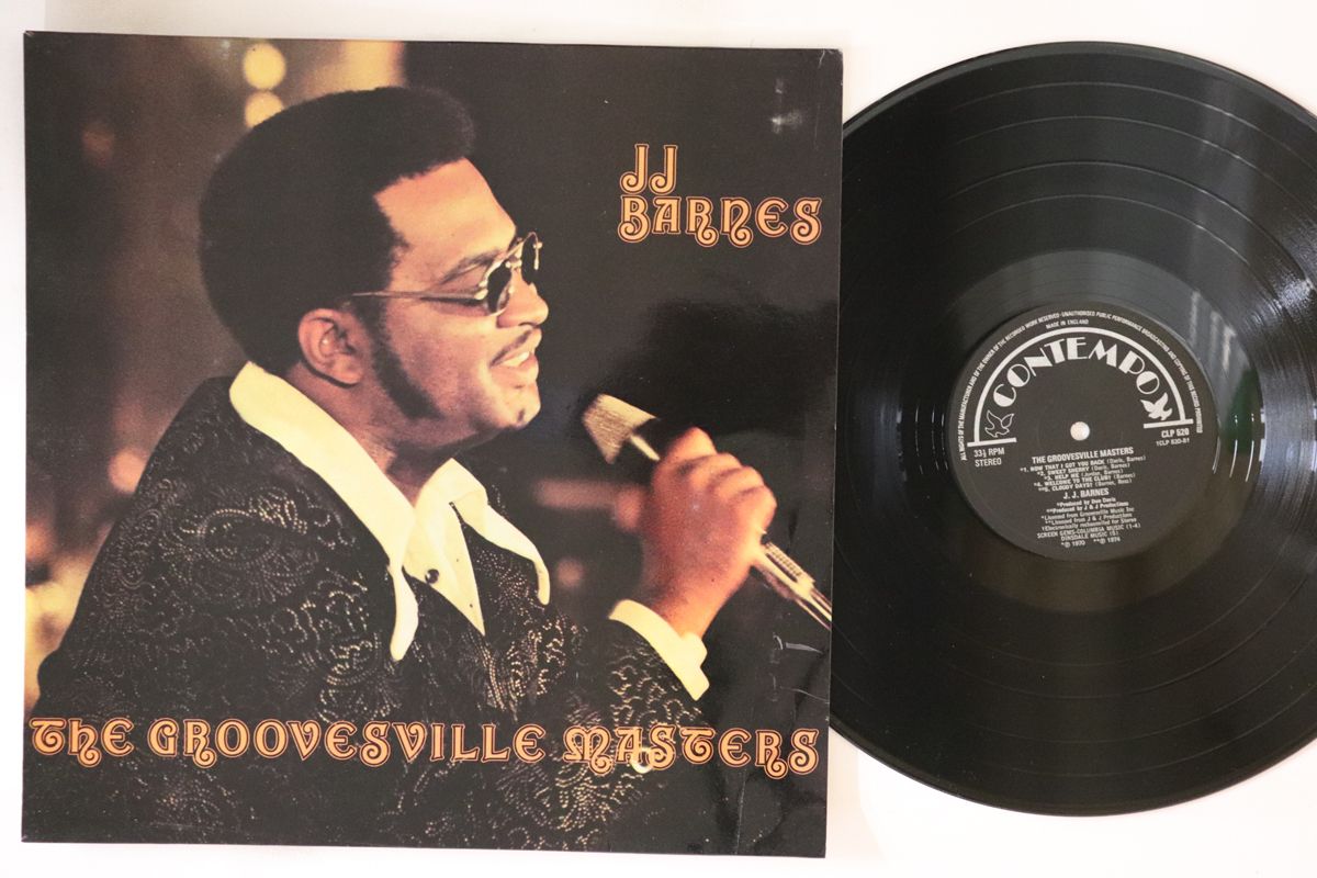 レコード 英LP JJ Barnes Groovesville Masters CLP520 CONTEMPO /00260