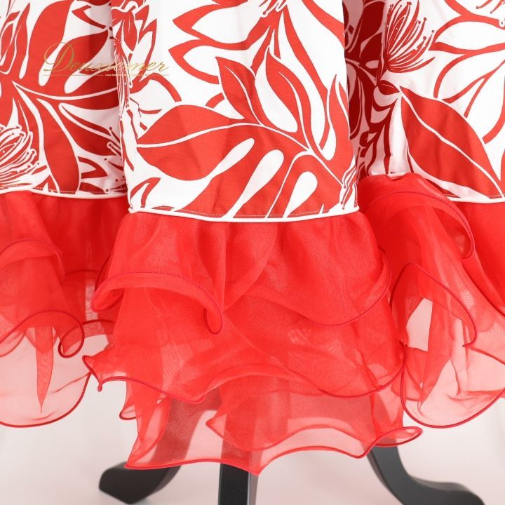 ハワイアンプリント トップス