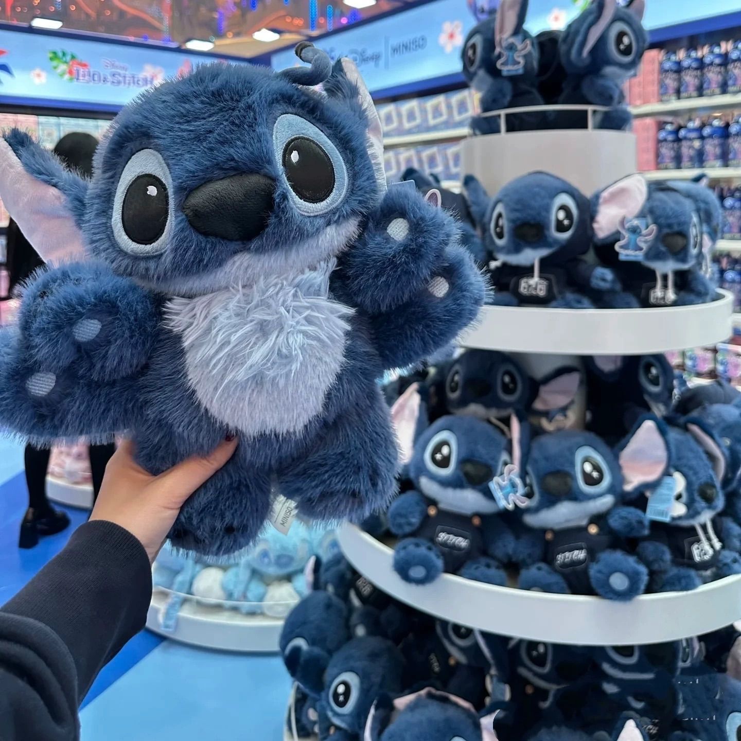 MINISO海外限定 スティッチ ぬいぐるみ キーホルダー　panda Disney x MINISO メイソウ スティッチ ぬいぐるみ｜Yahoo!フリマ