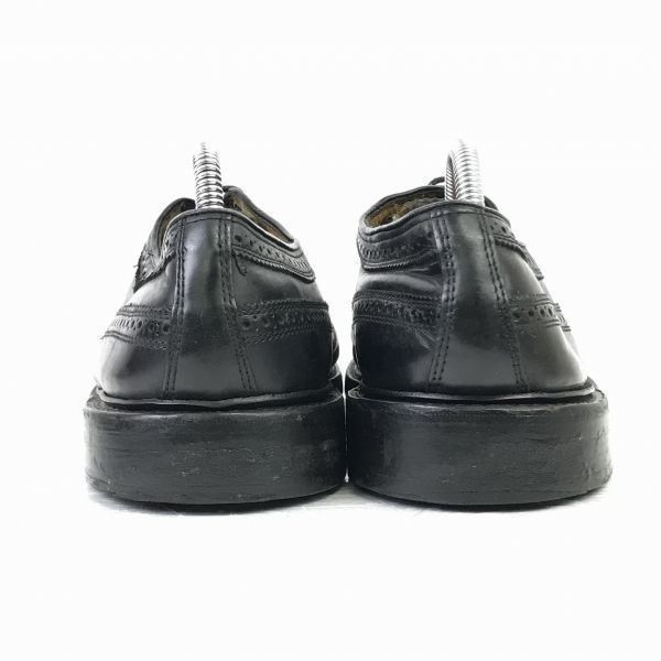 80s-90s?/Vintage★USA名門★フローシャイム/FLORSHEIM/インペリアル★本革/グッドイヤー製法/ウイングチップ【28.5/黒】緑窓/ドレスシューズ/ビジネス◆MH-136 80s-90s?/Vintage☆フローシャイム/FLORSHEIM/インペリアル☆本革