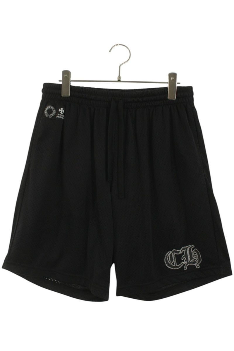 クロムハーツ MESH WARM UP JERSEY CHプリントメッシュハーフパンツ