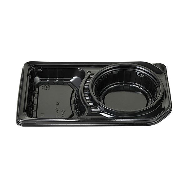 懐かしい まとめ エフピコチューパ デリカランチ DL-25-15 本体 黒 CP580272 1パック 50枚 ×5セット 何でも揃う。