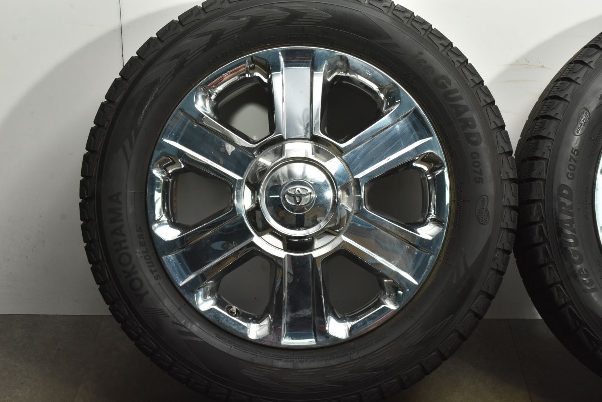交換用に トヨタ タンドラ 純正 20in 8J 50 PCD150 ヨコハマ アイスガード G075 275 55R20 ランドクルーザー 200 100 シグナス 可 FFCRYSTALESIA_COM