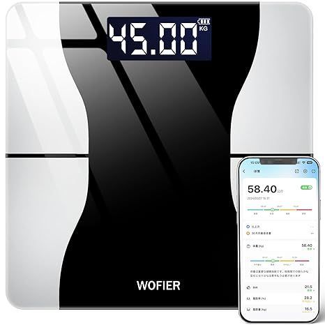 体重計 スマホ連動 体脂肪計 体組成計 Bluetooth 高精度 iOS/Android