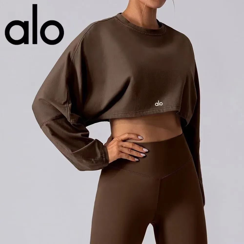 Alo Yoga パーカー レディース Tシャツ ヨガウェア トップス