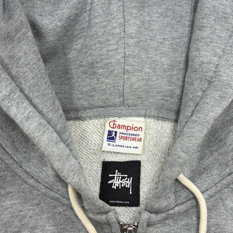 STUSSY ステューシー チャンピオン コラボ パーカー